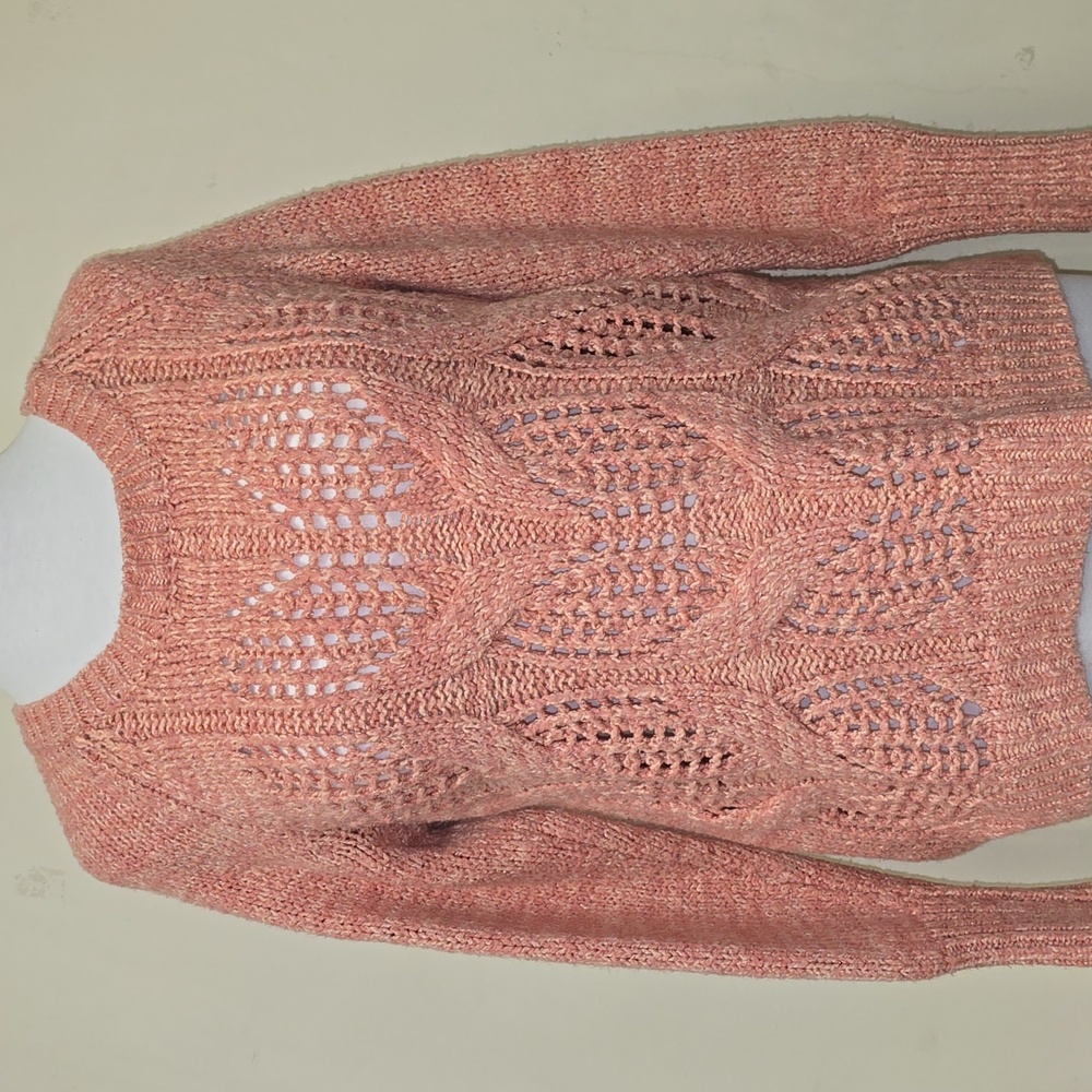 Maurices Size Medium Peach sweater